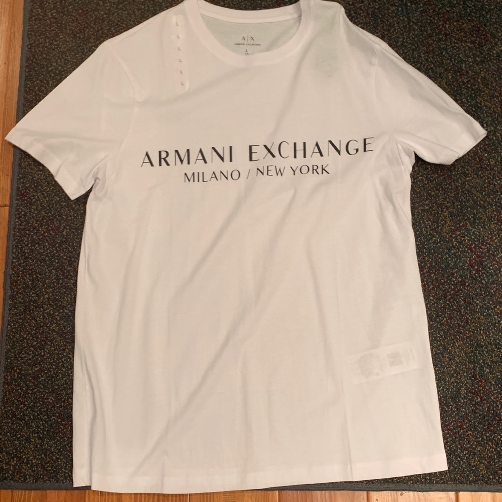 Armani Exchange White Shirt (never worn)